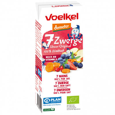 7 Zwerge Kindersaft UO Tetrapak (200ml)